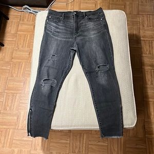 Gap 32 true skinny super high rise Jeans